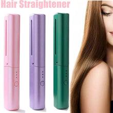 Portable Cordless Hair Straightener Bursh (1 Pc)