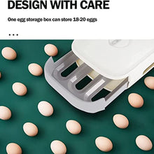 Egg Storage Box Plastic Egg Drawer Fridge  (1 Pc)