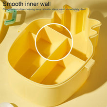 Kids Lunch Box Cute Pineapple Shaped Bento Box (1 Pc / With Spoon, Fork & Color Box)