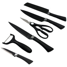 6 Pieces Professional Kitchen Knife Set(Stainless Steel / 6 Pcs Set)