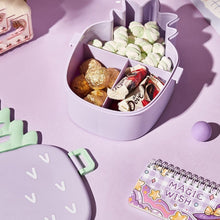 Kids Lunch Box Cute Pineapple Shaped Bento Box (1 Pc / With Spoon, Fork & Color Box)