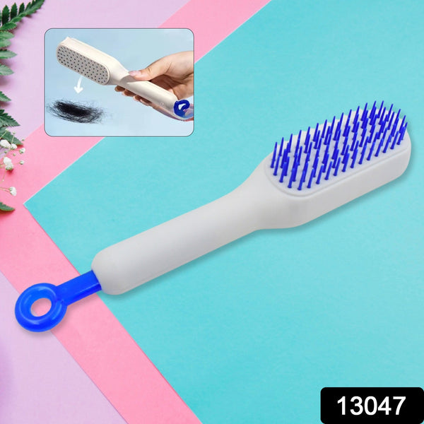 Self-Cleaning Hairbrush – Anti-Static, Detangling, Rotating Massage Comb