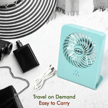 Portable Desk Fan – (Battery Not Included)