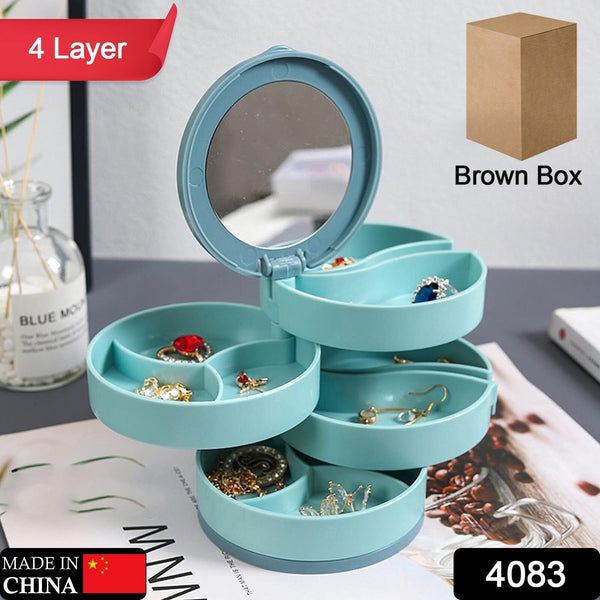 4 Layers Jewellery Box