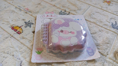 Multi Shape Cartoon Diary(Unique Mini Diary) (1 Pc)