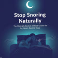 Stop Snoring Naturally - THE CLINICALLY-BACKED  3-WEEK SYSTEM FOR  QUIET, RESTFUL SLEEP