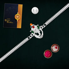 Bracelet Style Ganesh Raksha Bandhan Set with Coin & Puja Essentials